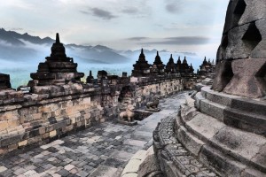 Borobudur Temple Inside View