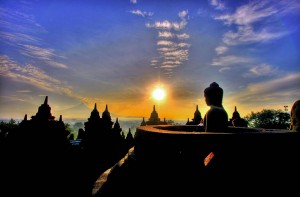 Borobudur Temple Sunrise