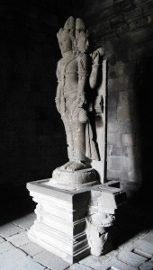 Brahma Statue in Prambanan Temple