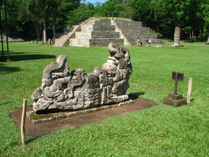 Copan Sculpture