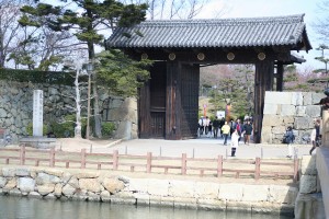 Entrance of Himeji Castle