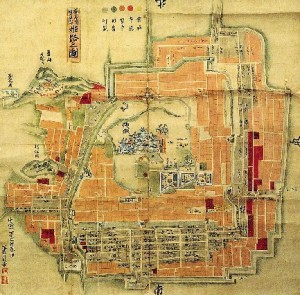 Himeji Castle Map