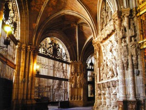 Inside View of Burgos Cathedral