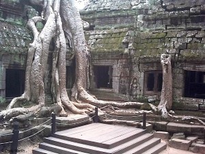 Inside of Angkor Wat