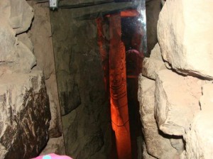 Inside of Chavin de Huantar