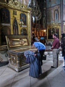 Inside of Trinity Lavra of St. Sergius