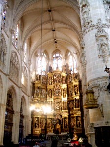 Interior of Burgos Cathedral