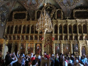 Interior of Trinity Lavra of St. Sergius