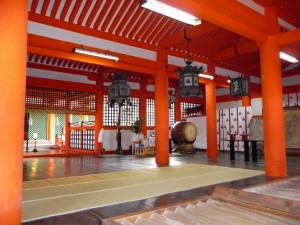 Itsukushima Shrine Inside