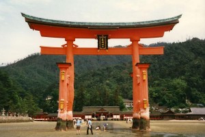 Low Tide in Itsukushima Shrine