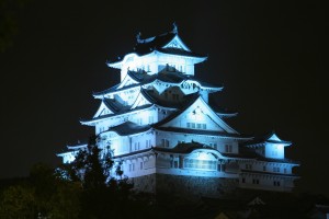 Night View of Himeji Castle