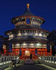 Night View of Temple of Heaven