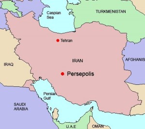 Persepolis Map