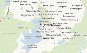 Polonnaruwa Map