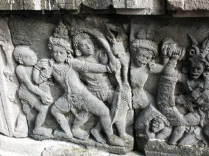 Prambanan Temple Inside Compounds