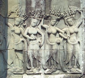 Sculpture of Angkor Wat