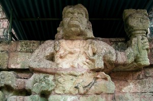 Sculpture of Howling Monkey God