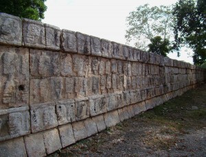 Skull Platform of Chichen Itza