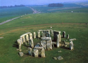 Stonehenge form Ariel View