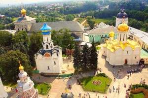 Trinity Lavra of St. Sergius Top View