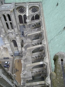 Chartres Cathedrale Flying Buttresses