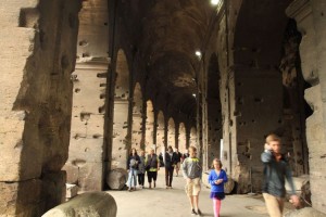 Colosseum Inside Coorridor