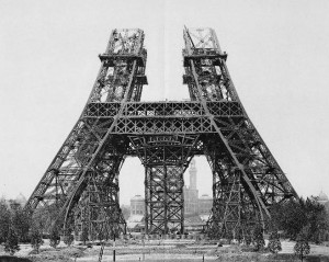 Construction Tour Eiffel Tower Step 3