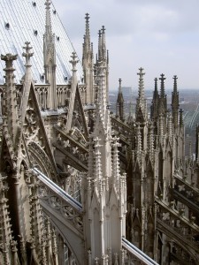 Flying Buttresses and Pinnacles of the Medieval East End