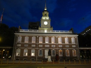 Independence Hall at Night