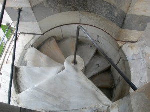 Inner Staircase From Seventh to Eighth Floor