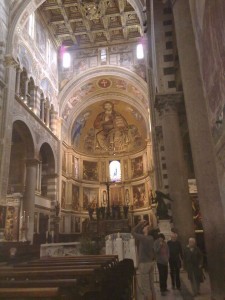 Inside of The Leaning Tower of Pisa