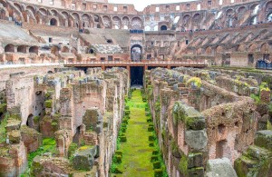 Interior View of Colosseum