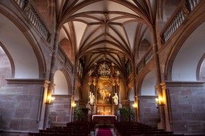 Interior of the Church at Heidelberg Castle