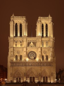 Notre Dame de Paris at Night