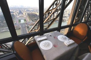 Restaurant Inside of Eiffel Tower