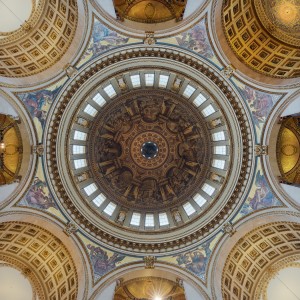 St. Paul's Cathedral Interior Dome