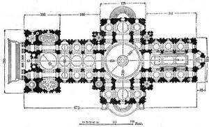 St. Paul's Cathedral Plan