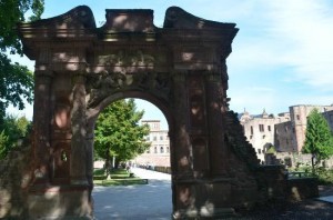 The Elizabeth Gate of Heidelberg Castle