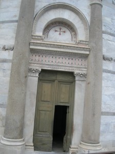 The Leaning Tower of Pisa Entrance