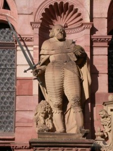 Wolfstein Statue at Heidelberg Castle