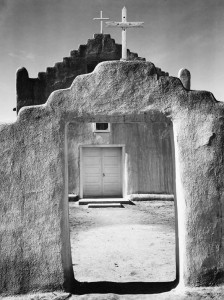 Ansel Adams Church Taos Pueblo