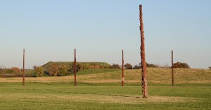 Cahokia Woodhenge and Monk's Mound