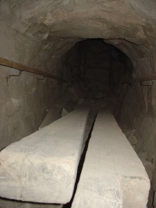Inside Bent Pyramid