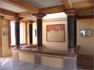 Inside of Knossos