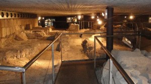 Inside the Base of the Tower of Hercules