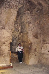 Interior of Great Pyramid of Giza