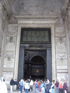 Pantheon Entrance