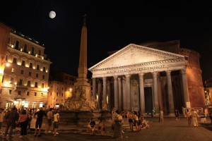 Pantheon at Night