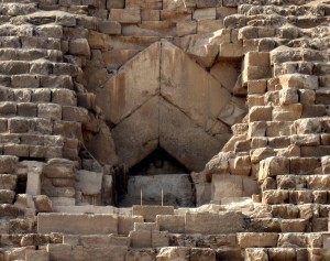 Pyramid of Giza Entrance