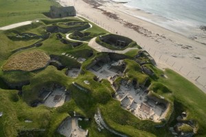 Skara Brae of Birds Eye View